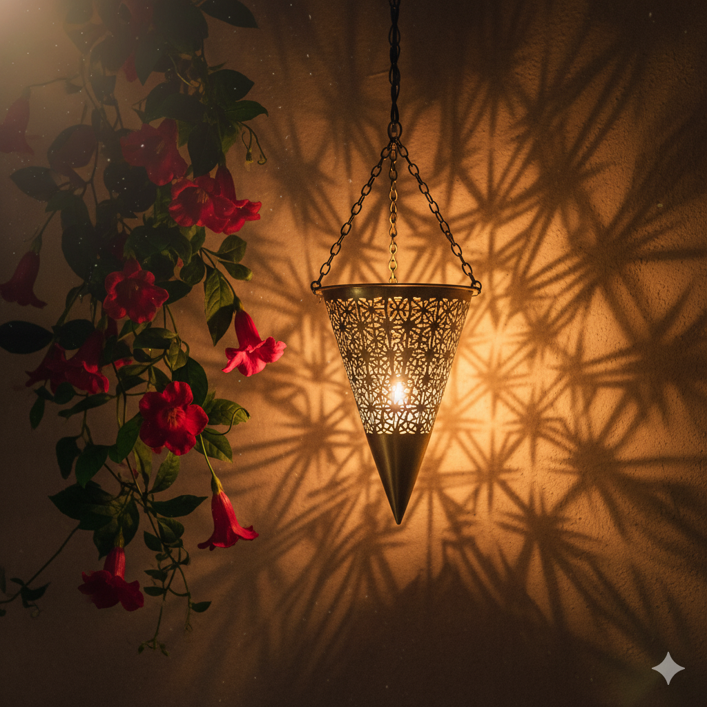 Hanging Cone Tea Light (Pack of 1)