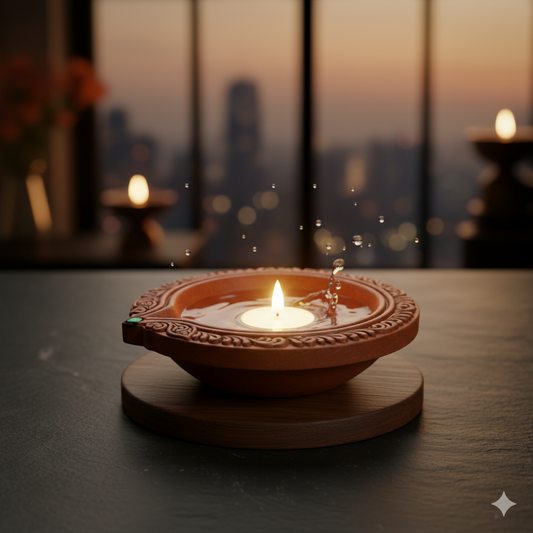 LED Light Water Sensor Diyas Plastic with, Ambient Lights, (Pack of 6/12/18/24)